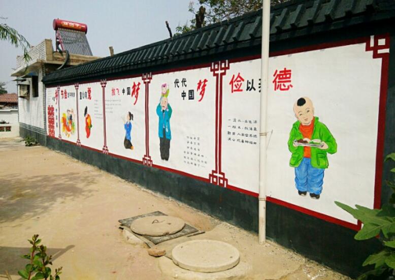 農(nóng)村傳統(tǒng)文化墻制作效果圖