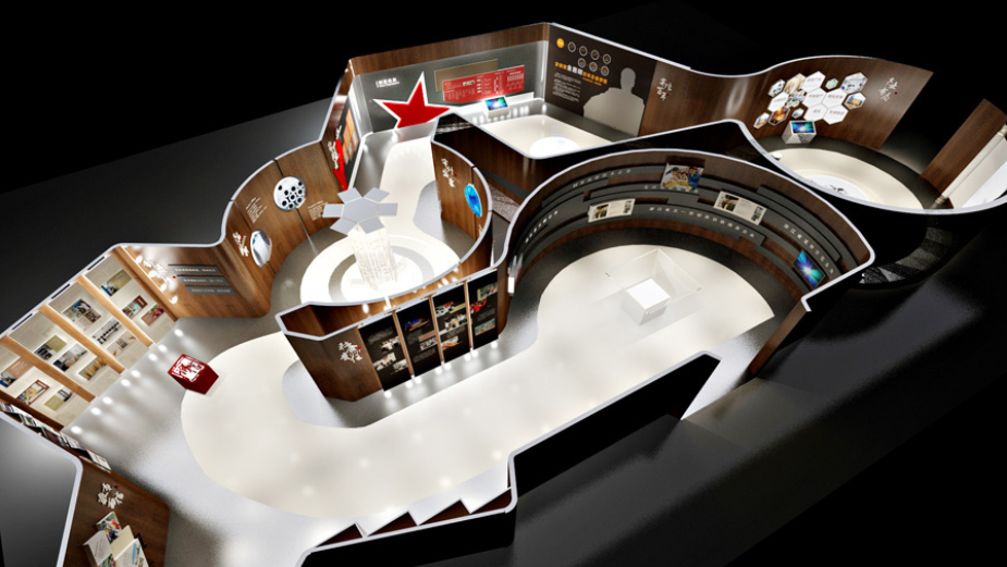 集團展廳文化墻設(shè)計5