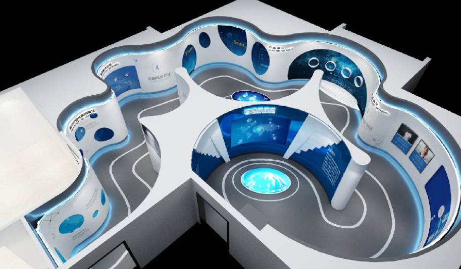 科技公司企業文化墻制作4