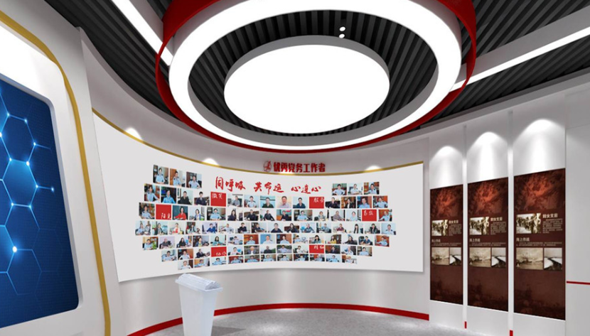 經開區黨建文化墻設計展廳7