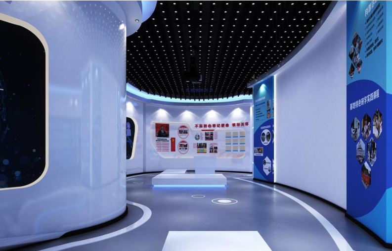 國家研究所展廳文化墻設計3