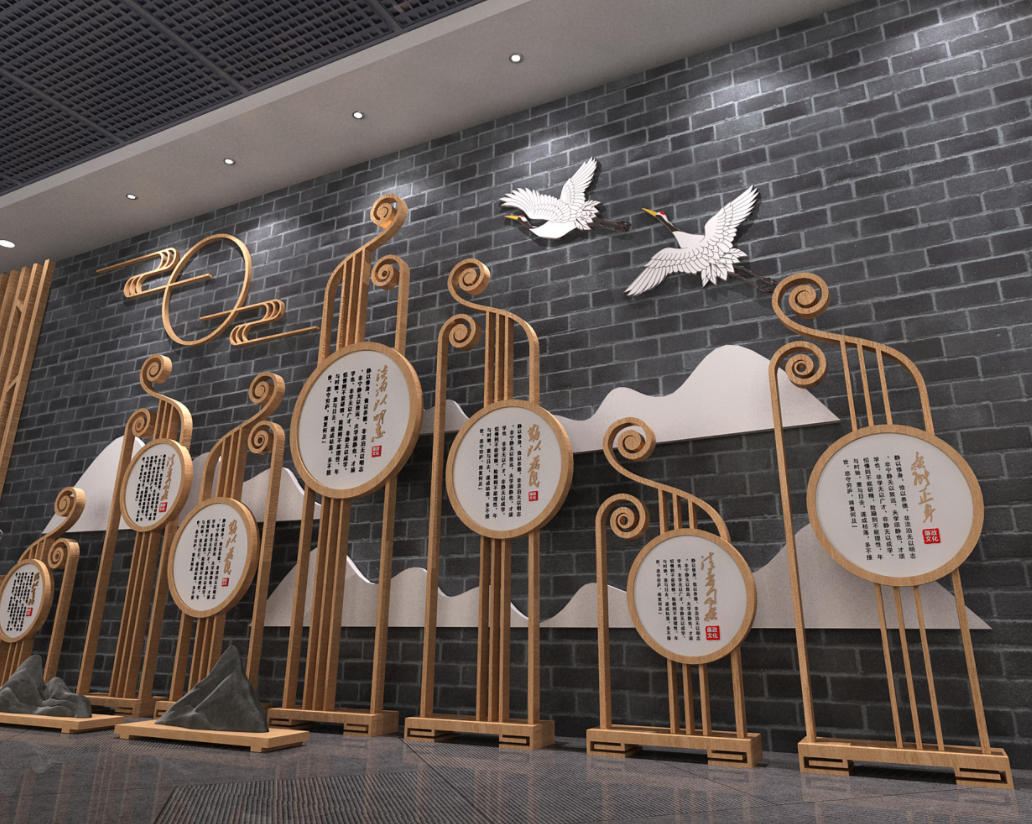 企業(yè)科技發(fā)展歷程文化墻設(shè)計7