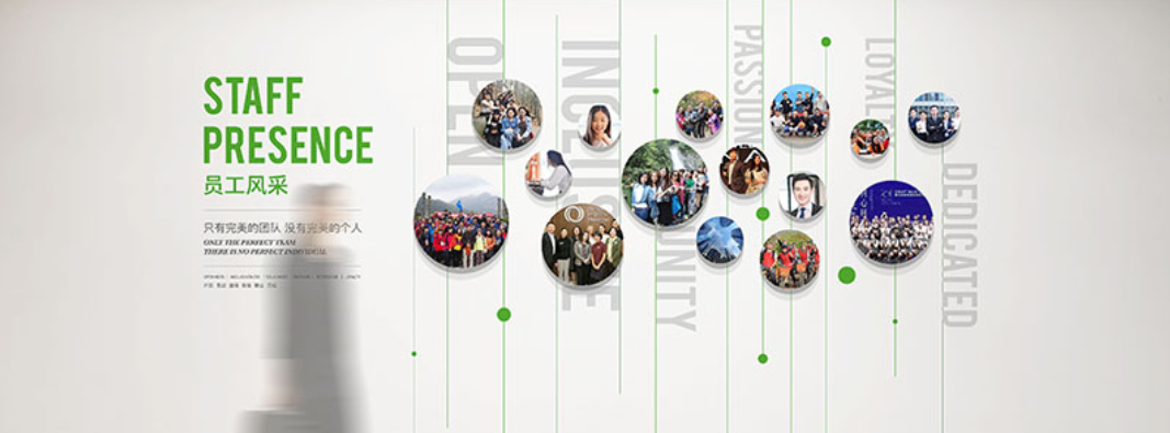 綠色環保文化墻設計3