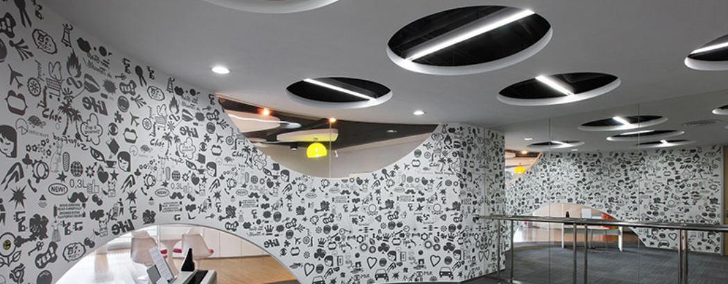 眾創空間文化墻設計6