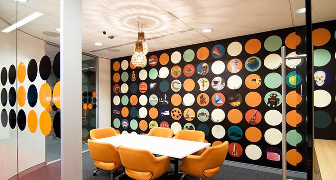公司創意形象墻設計圖片7