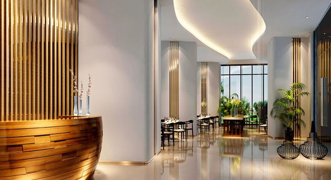 大廳形象墻設計4