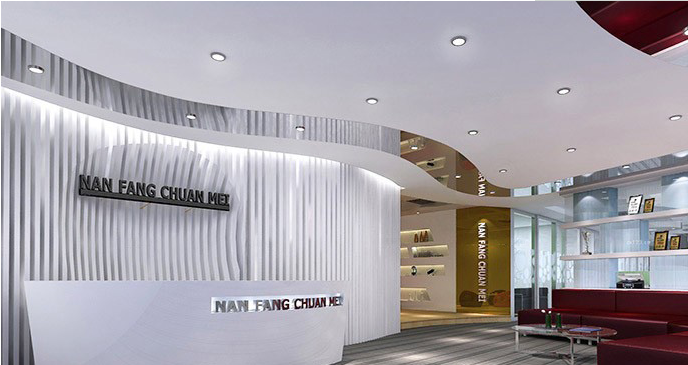 個性裝飾公司形象墻設(shè)計