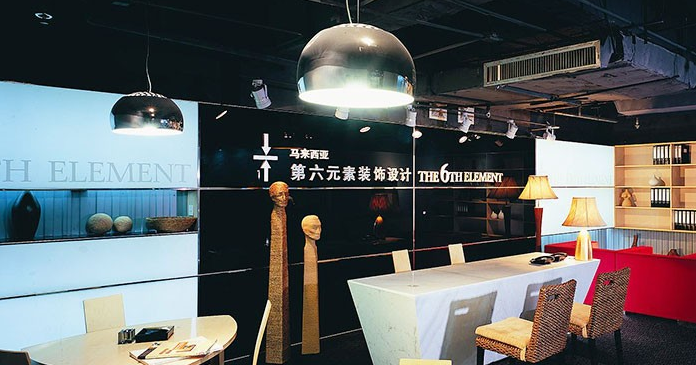 個性裝飾公司形象墻設(shè)計2