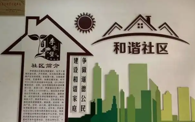 和諧社區(qū)文化墻
