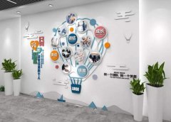 企業創意員工文化墻