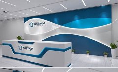 公司logo背景墻設計